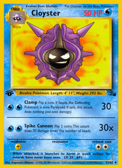 Cloyster #32