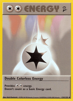 Double Colorless Energy #124