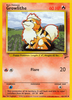 Growlithe #42