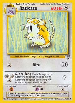 Raticate #58