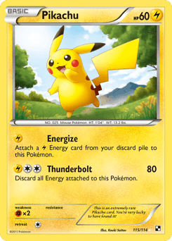Pikachu #115
