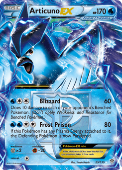 Articuno-EX #25