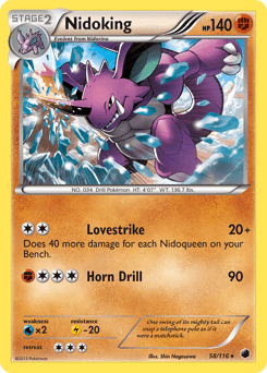 Nidoking #58
