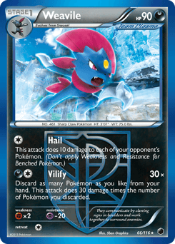Weavile #66