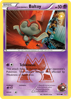 Team Magma's Baltoy #10