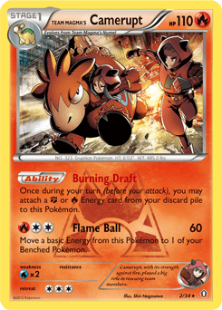 Team Magma's Camerupt #2