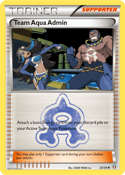 Team Aqua Admin #25