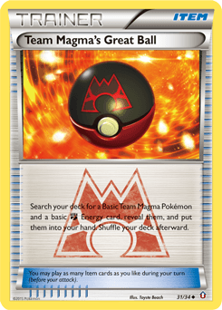 Team Magma's Great Ball #31