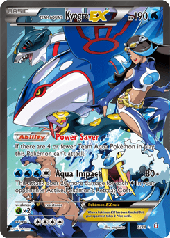 Team Aqua's Kyogre-EX #6
