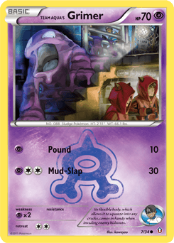 Team Aqua's Grimer #7