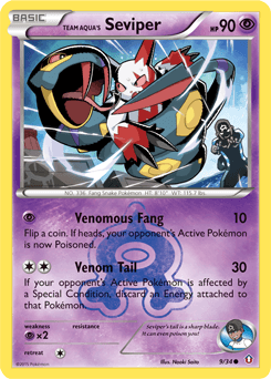 Team Aqua's Seviper #9