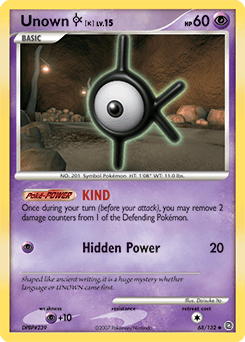 Unown [K] #68