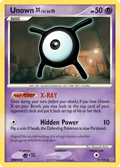 Unown [X] #71