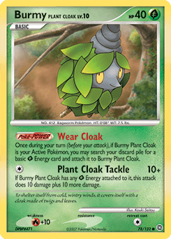 Burmy Plant Cloak #78