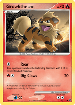 Growlithe #89