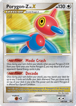 Porygon-Z LV.X #100