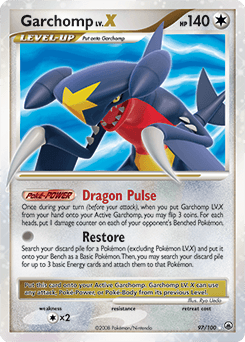 Garchomp LV.X #97