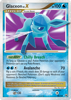Glaceon LV.X #98