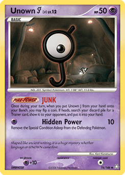 Unown [J] #76