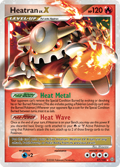 Heatran LV.X #97