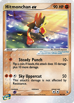 Hitmonchan ex #98