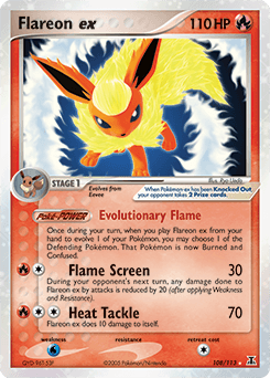 Flareon ex #108