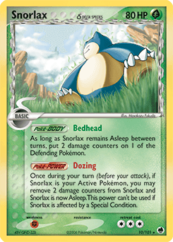 Snorlax δ #10