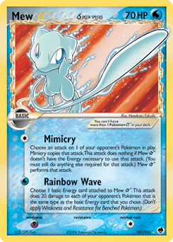 Mew ★ δ #101