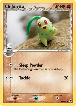 Chikorita δ #44