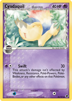 Cyndaquil δ #45
