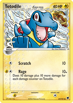 Totodile δ #67