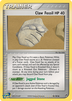 Claw Fossil #90