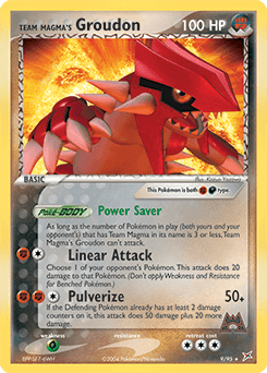 Team Magma's Groudon #9