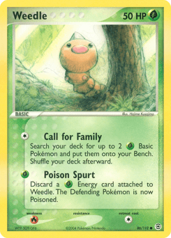Weedle #86