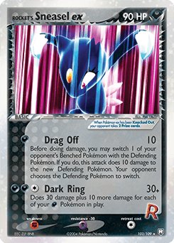 Rocket's Sneasel ex #103