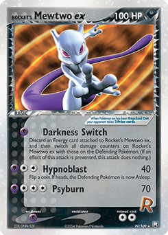 Rocket's Mewtwo ex #99