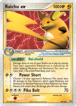 Raichu ex #97
