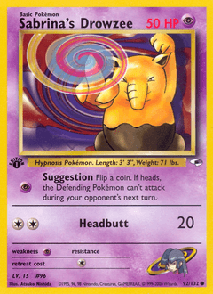 Sabrina's Drowzee #92
