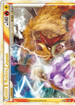 Entei & Raikou LEGEND #90