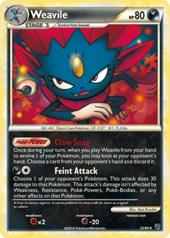 Weavile #25