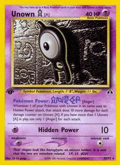 Unown [A] #33