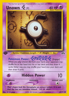 Unown [E] #67