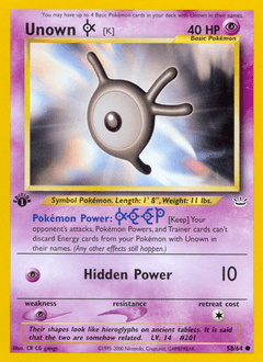 Unown [K] #58