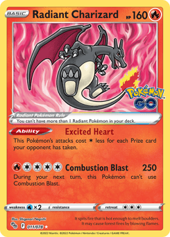 Radiant Charizard #11