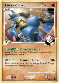 Lucario GL #8