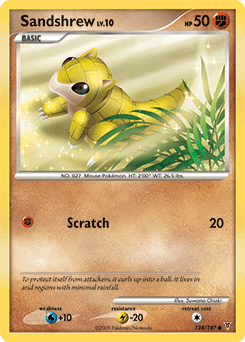 Sandshrew #124