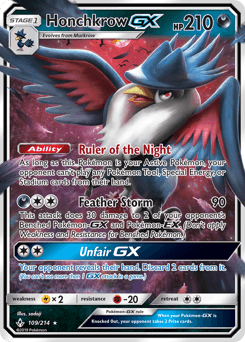 Honchkrow-GX #109