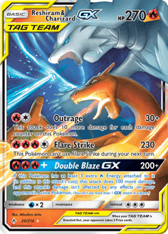Reshiram & Charizard-GX #20
