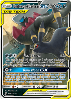Umbreon & Darkrai-GX #125