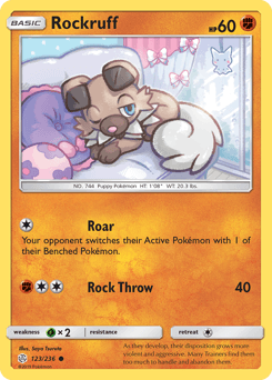 Rockruff #123